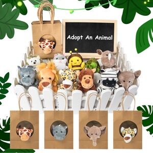 36Pcs Adopt An Animals Party Favors